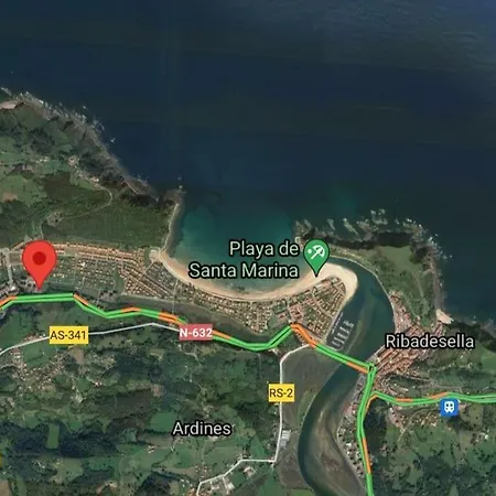 Marinera Con Wi-fi Y Garaje Y Wifi En Appartement Ribadesella